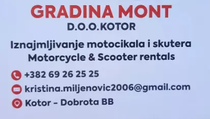 GRADINA MONT DOO